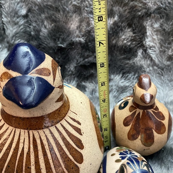 3 Vintage Mexican Tonala Birds
Pottery stoneware - Picture 14 of 16